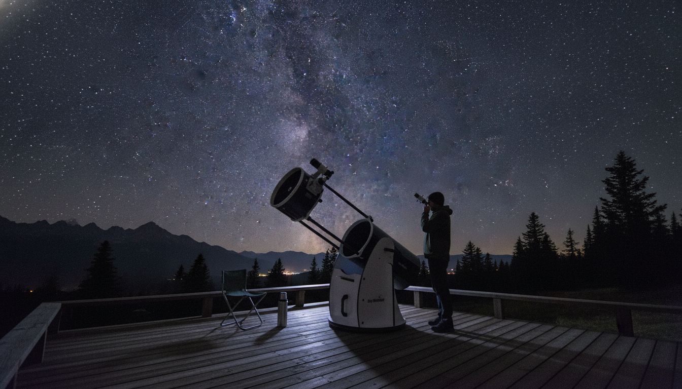 10-Inch Collapsible Dobsonian: Big Views, Easier Travel