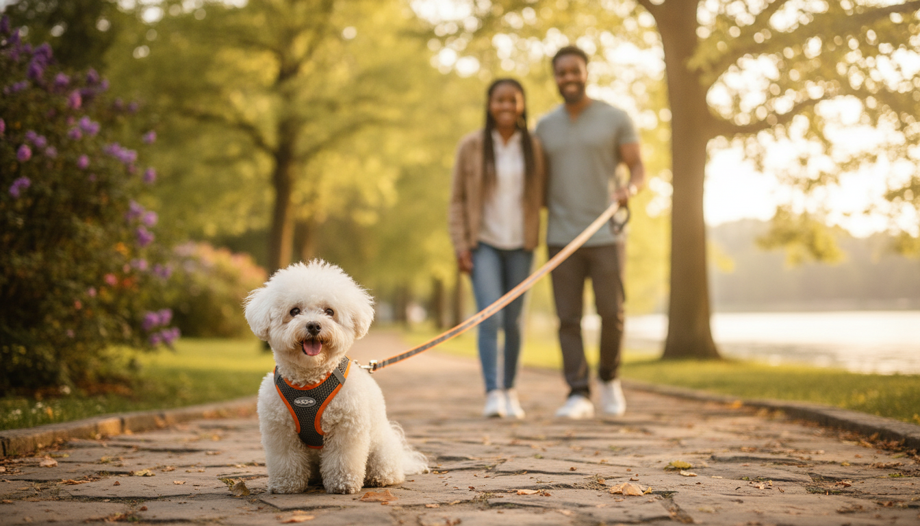 Reflective Dog Harness & Leash Set: Adjustable Comfort