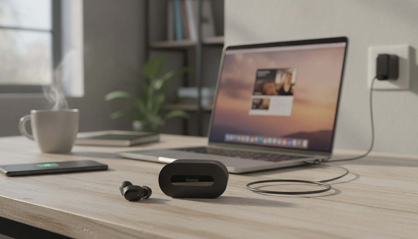 Bluetooth 5.3 Earbuds: Fast Charge, Low Lag, Clear Calls