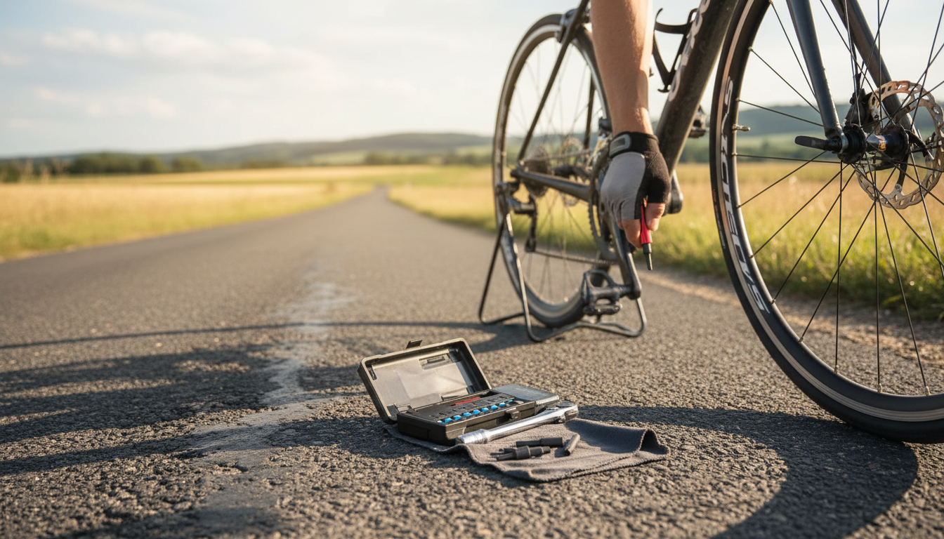 Ratchet Bike Tool Kit: Magnetic Driver Roadside Fixes