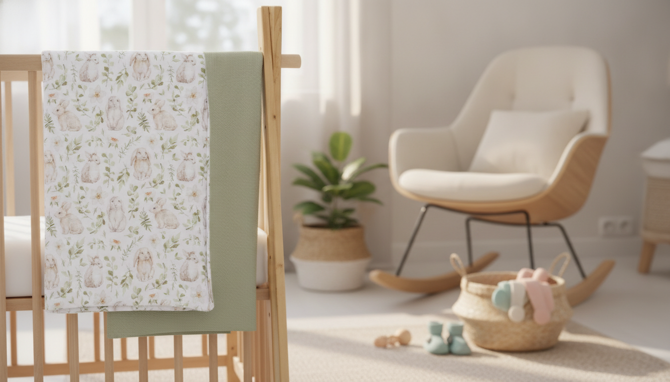 Waffle Bamboo Cotton Baby Swaddle: Soft & Breathable