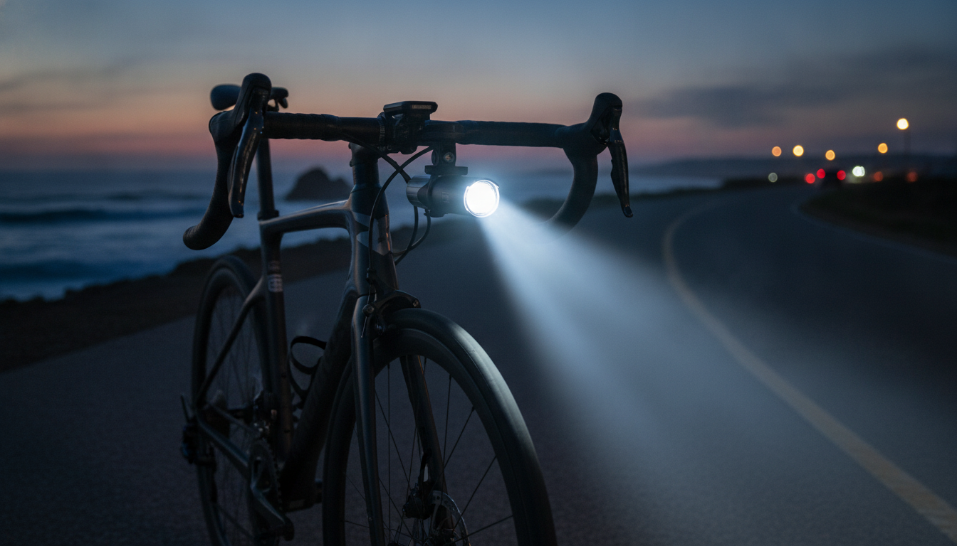 2000 Lumen Bike Headlight: Remote, Anti-Glare, USB-C