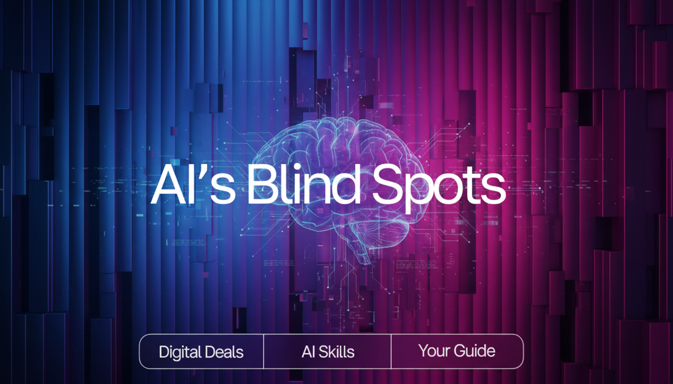 AI Blind Spots: Limits, Biases & Safe Use Checklist