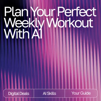 AI Weekly Workout Plan: Fit Strength, Cardio & Recovery