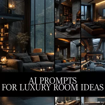 Luxury Room Ideas: AI Prompts for Interior Design